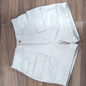 REI Women's Khaki Hiking Cargo Shorts, Size 8